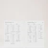2025 Agenda Diary Insert White Paper Men