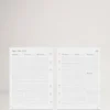 2025 Agenda Diary Insert White Paper Men