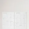 2025 Planner Diary Insert White Paper Men