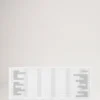 2025 Planner Diary Insert White Paper Men