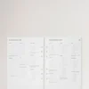 2026 Planner Diary Insert White Paper Women