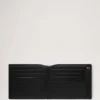 8 Card Coin Wallet Black Small Classic Grain Men