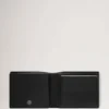 8 Card Coin Wallet Black Small Classic Grain Men