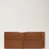 8 Card Coin Wallet Oak Small Classic Grain Family