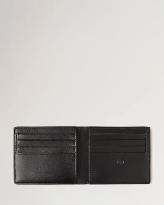 8 Card Wallet Mole & Cognac Bioveg Scotchgrain & Flat Calf