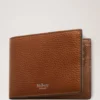 8 Card Wallet Oak Small Classic Grain Leather Family