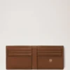 8 Card Wallet Oak Small Classic Grain Leather Family