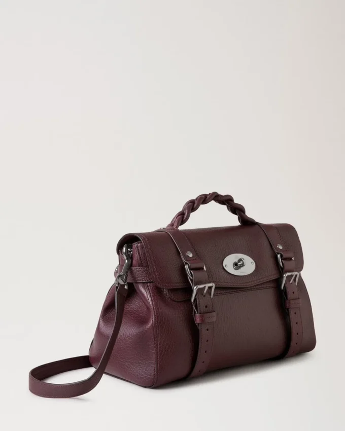 Alexa Black Cherry Natural Grain Women