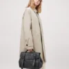 Alexa Black Heavy Grain Leather Family