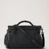 Alexa Black Heavy Grain Leather Family