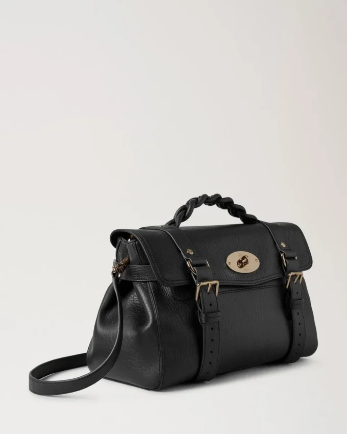 Alexa Black Natural Grain Women