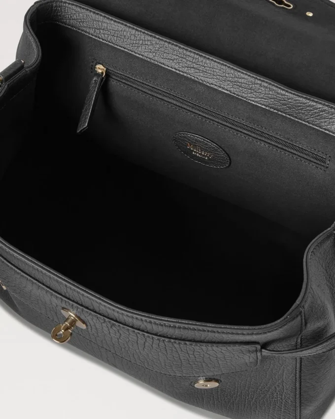 Alexa Black Natural Grain Women