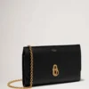 Amberley Clutch Black Cross Grain Leather Amberley