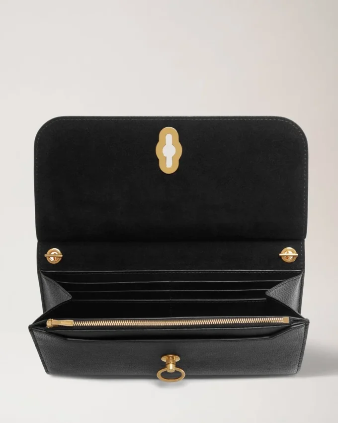 Amberley Clutch Black Small Classic Grain Women