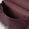 Amberley Satchel Black Cherry Small Classic Grain