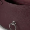 Amberley Satchel Black Cherry Small Classic Grain