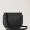 Amberley Satchel Black Small Classic Grain Women