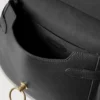 Amberley Satchel Black Small Classic Grain Women