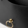 Amberley Satchel Black Small Classic Grain Women