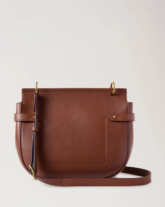 Amberley Satchel Oak Two-Tone Small Classic Grain