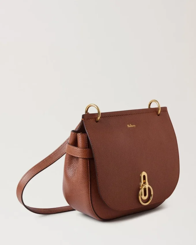 Amberley Satchel Oak Two-Tone Small Classic Grain