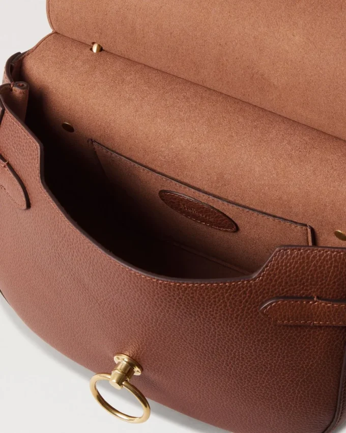 Amberley Satchel Oak Two-Tone Small Classic Grain