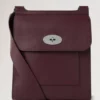 Antony Black Cherry Small Classic Grain Women