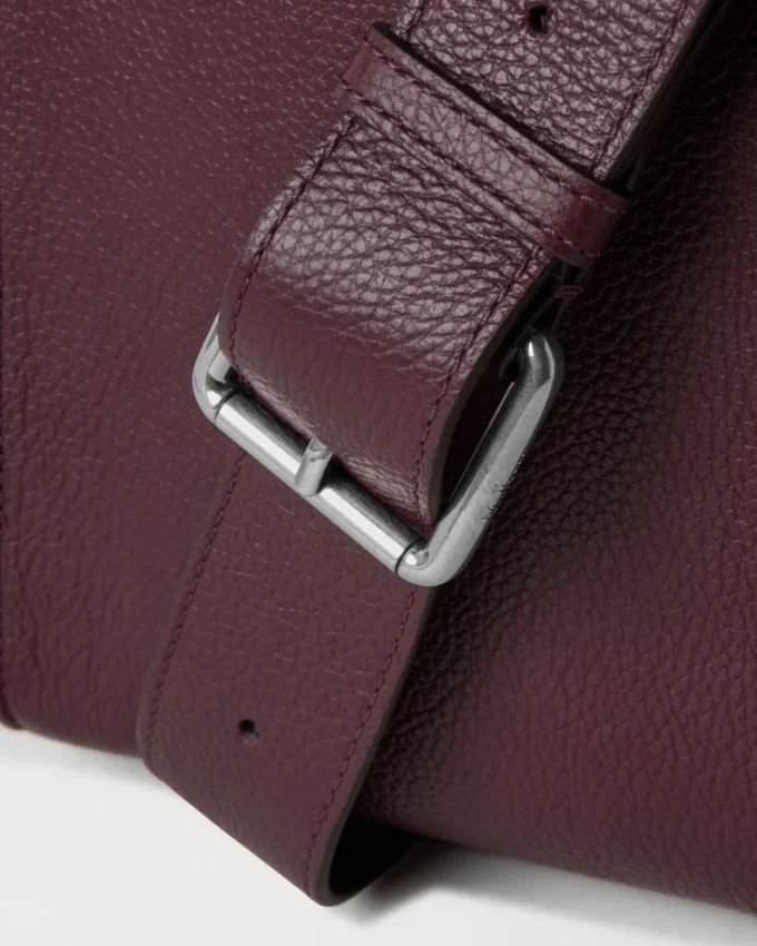 Antony Black Cherry Small Classic Grain Women