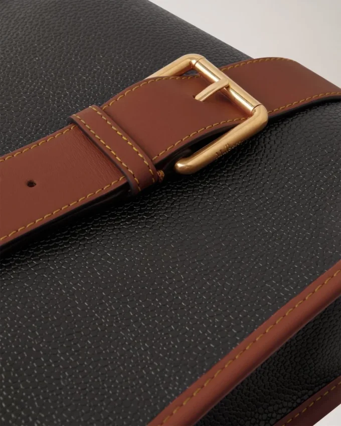 Antony Black & Cognac Bioveg Scotchgrain & Flat Calf