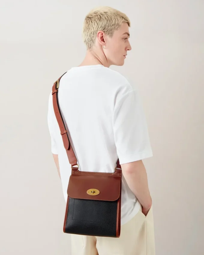 Antony Black & Cognac Bioveg Scotchgrain & Flat Calf
