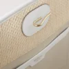 Basket Tote White Raffia Women