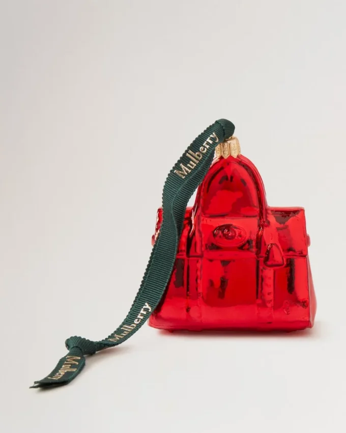 Bayswater Bauble Scarlet Red Glass Lifestyle