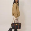 Bayswater Black & Cognac Bio-Based Scotchgrain Women