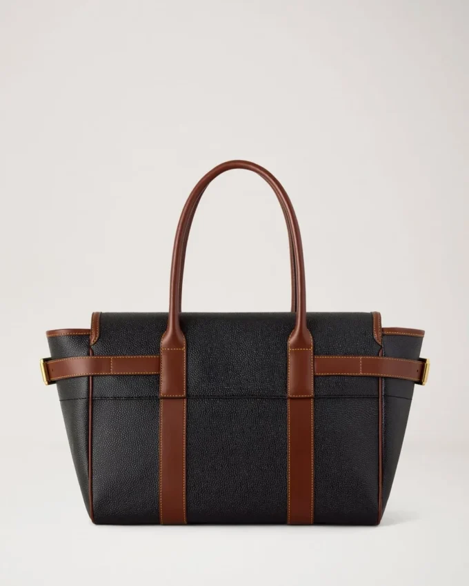 Bayswater Black & Cognac Bio-Based Scotchgrain Women