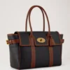 Bayswater Black & Cognac Bio-Based Scotchgrain Women