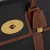 Bayswater Black & Cognac Bio-Based Scotchgrain Women