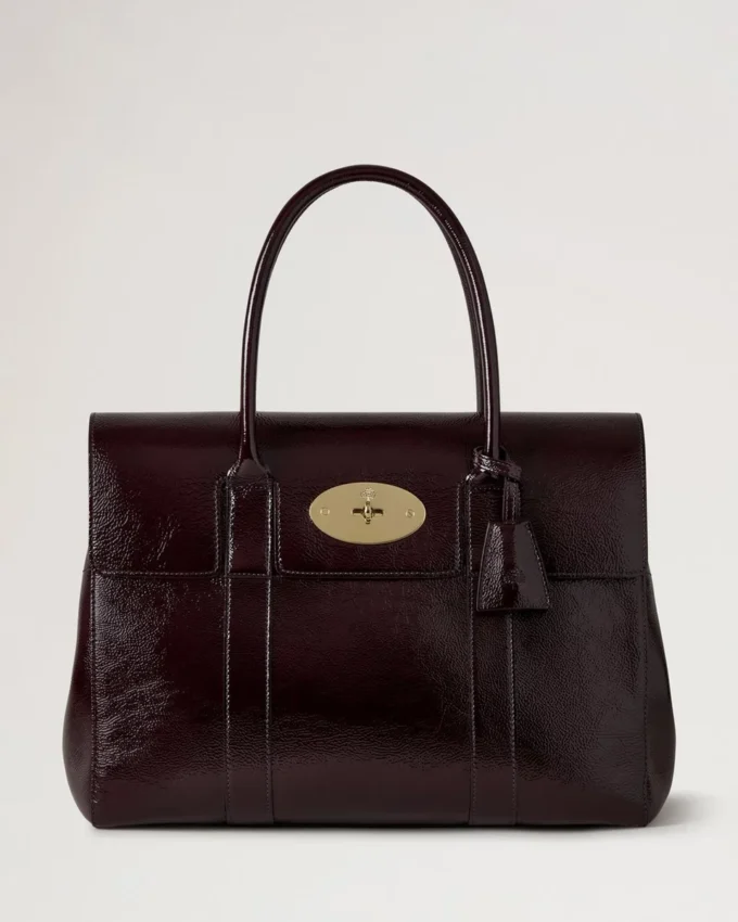 Bayswater Deep Aubergine Patent Women