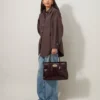 Bayswater Deep Aubergine Patent Women