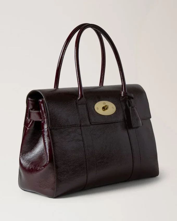 Bayswater Deep Aubergine Patent Women