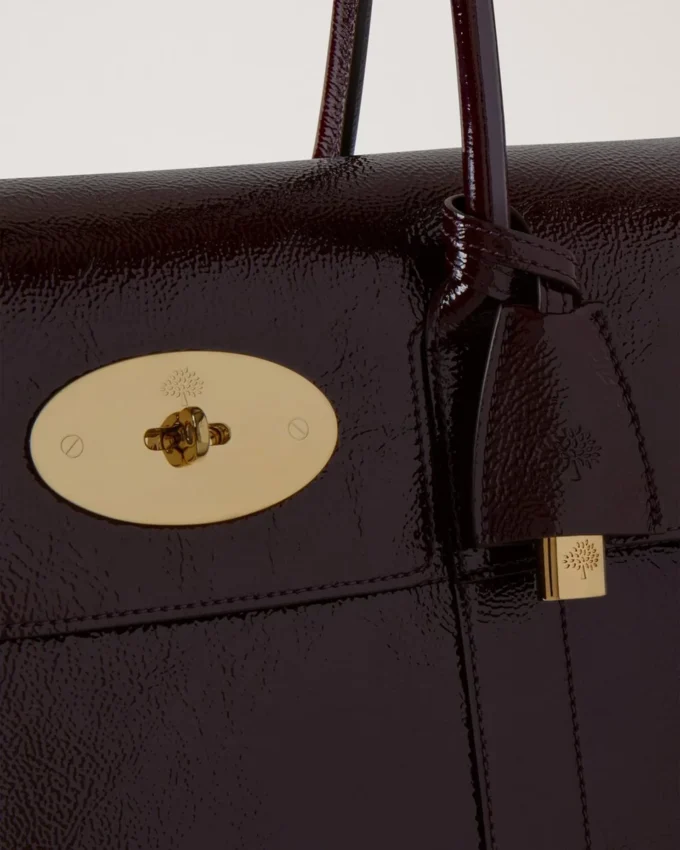 Bayswater Deep Aubergine Patent Women