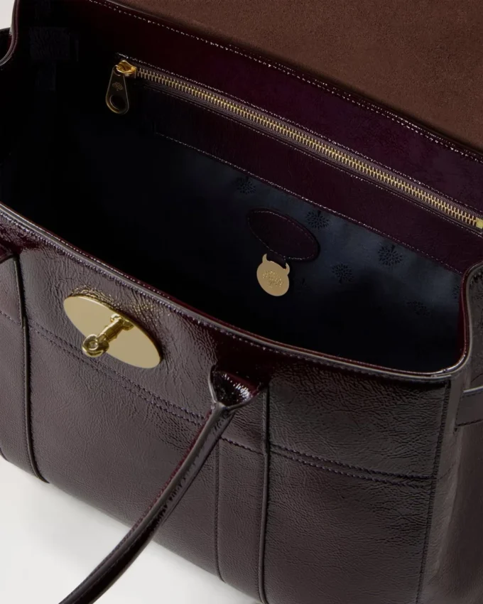 Bayswater Deep Aubergine Patent Women