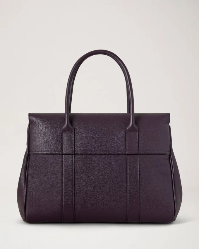 Bayswater Deep Aubergine Small Classic Grain Women