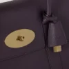 Bayswater Deep Aubergine Small Classic Grain Women