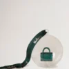 Bayswater Globe Bauble Mulberry Green Glass Little Luxuries