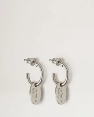 Bayswater Hoop Earrings Silver Sterling Silver Women