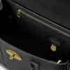 Bayswater in Black & Brass Small Classic Grain Bag Mulberry
