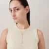 Bayswater Long Necklace Gold Plated Brass Women