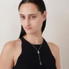 Bayswater Long Necklace Silver Sterling Silver Women