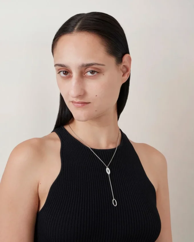 Bayswater Long Necklace Silver Sterling Silver Women