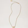 Bayswater Necklace Gold Plated Brass Women